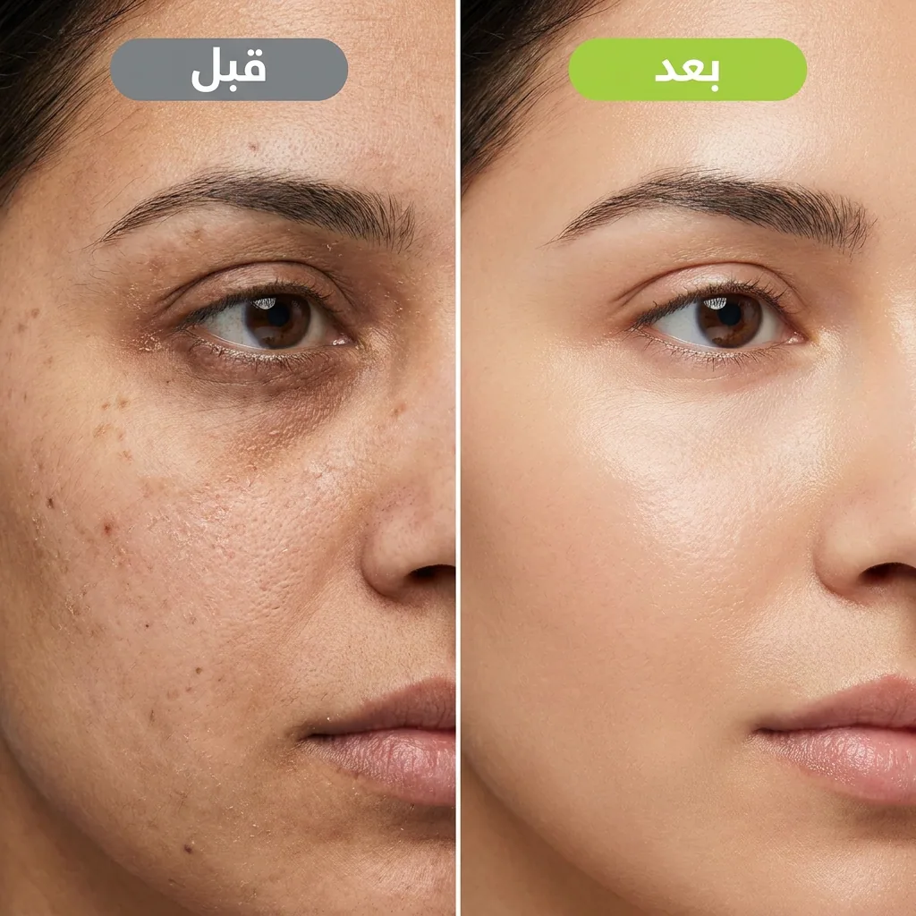قبل و بعد استعمال كريم لومي فيرا