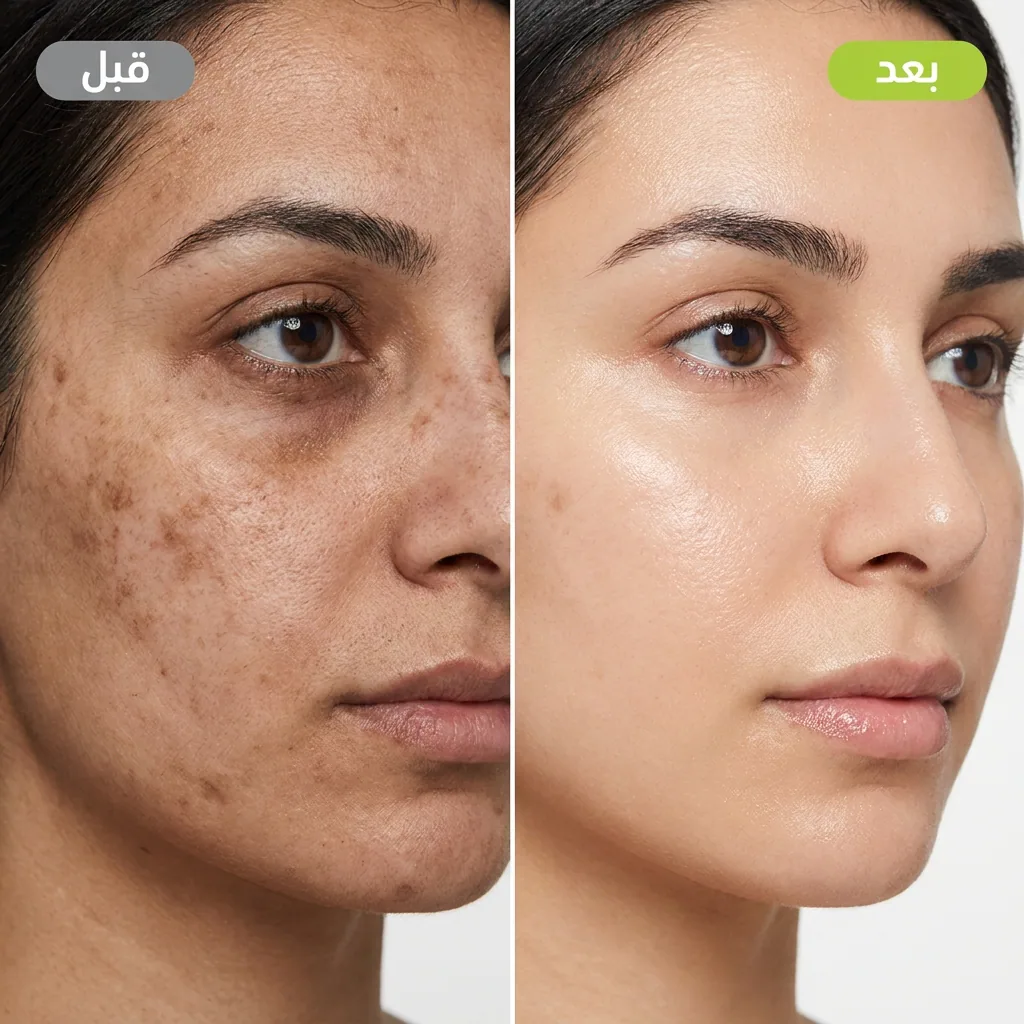 قبل و بعد استعمال كريم لومي فيرا